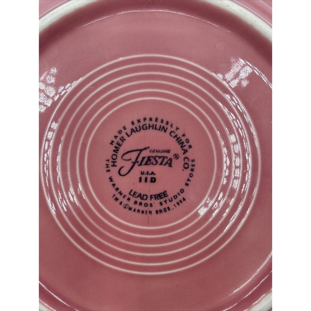 Fiesta Ware 1994 Looney‎ Tunes Porky Pig 9